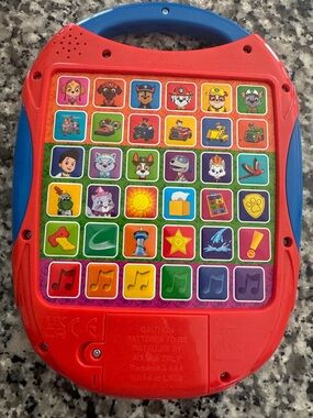 Disney my first smart pad Kids Electronic Learning Tablet - Red and Blue